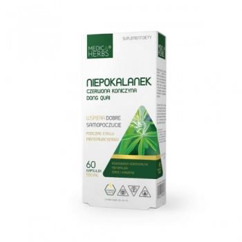 Niepokalanek Czerwona Koniczyna Dong Quai 60 kaps Medica Herbs